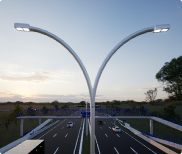 Telecônico Curvo Duplo - mobile 03